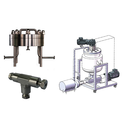 Homogenizing and emulsifying equipment